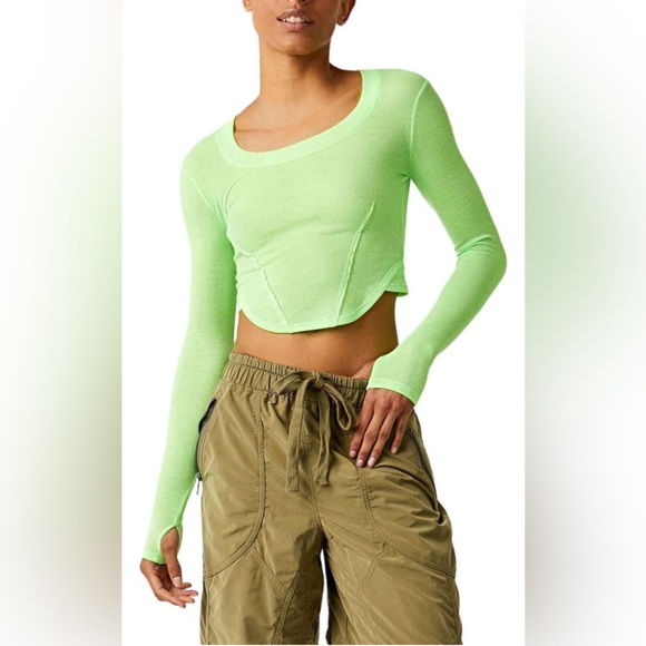 FP Movement by Free People Tops - Free People Movement Mind Over Matter Long Sleeve Layer Top NWT